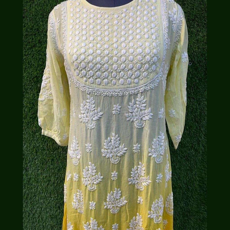 Handcrafted Pure Muslin Dress