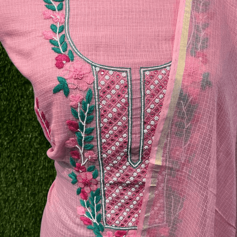 Kota Cotton Suit Fabric