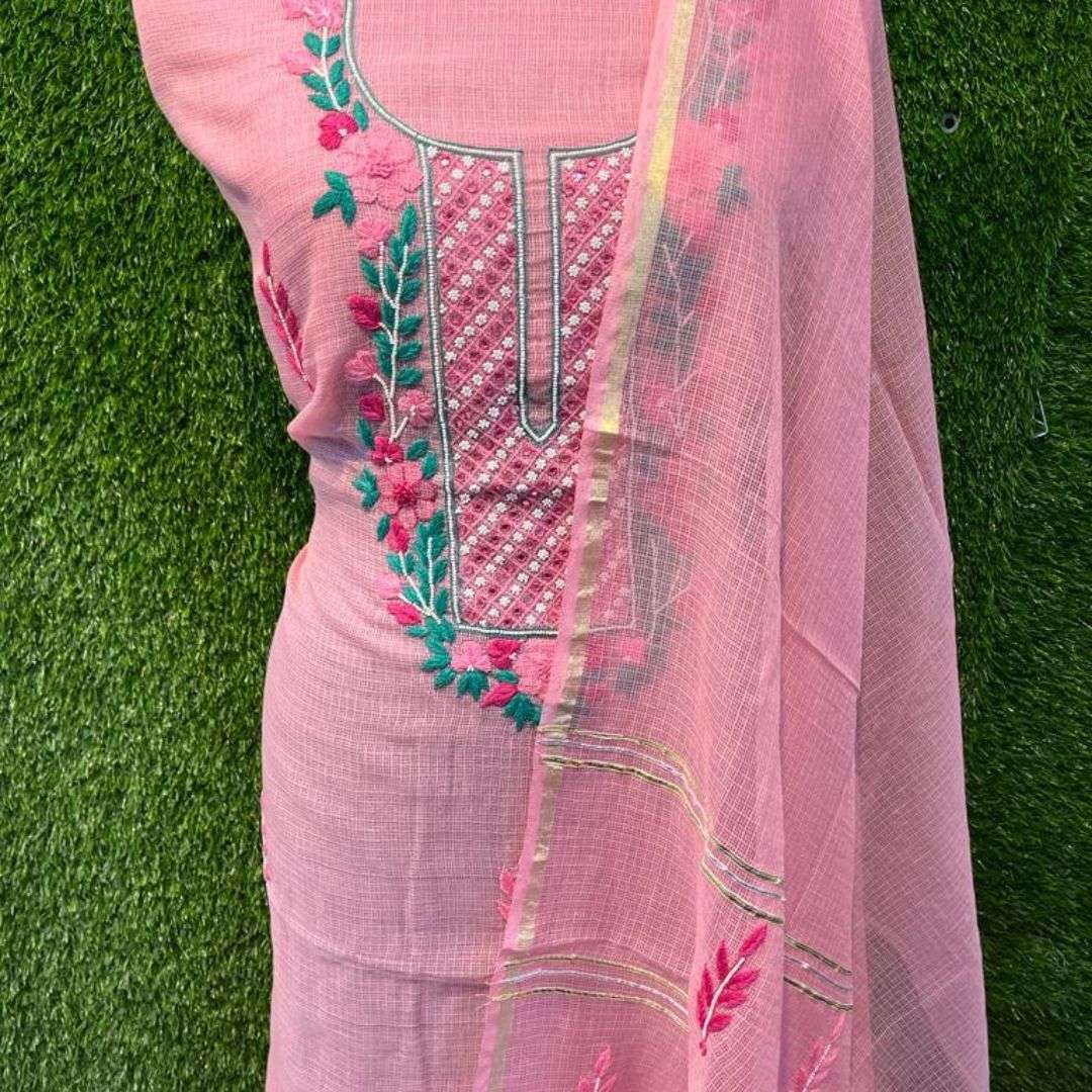 Kota Cotton Suit Fabric avadhchikan.in