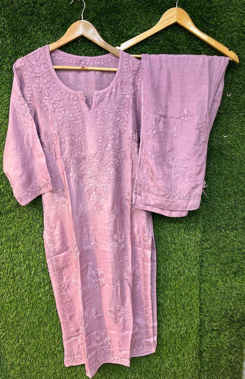 Muslin Kurta Palazzo Set