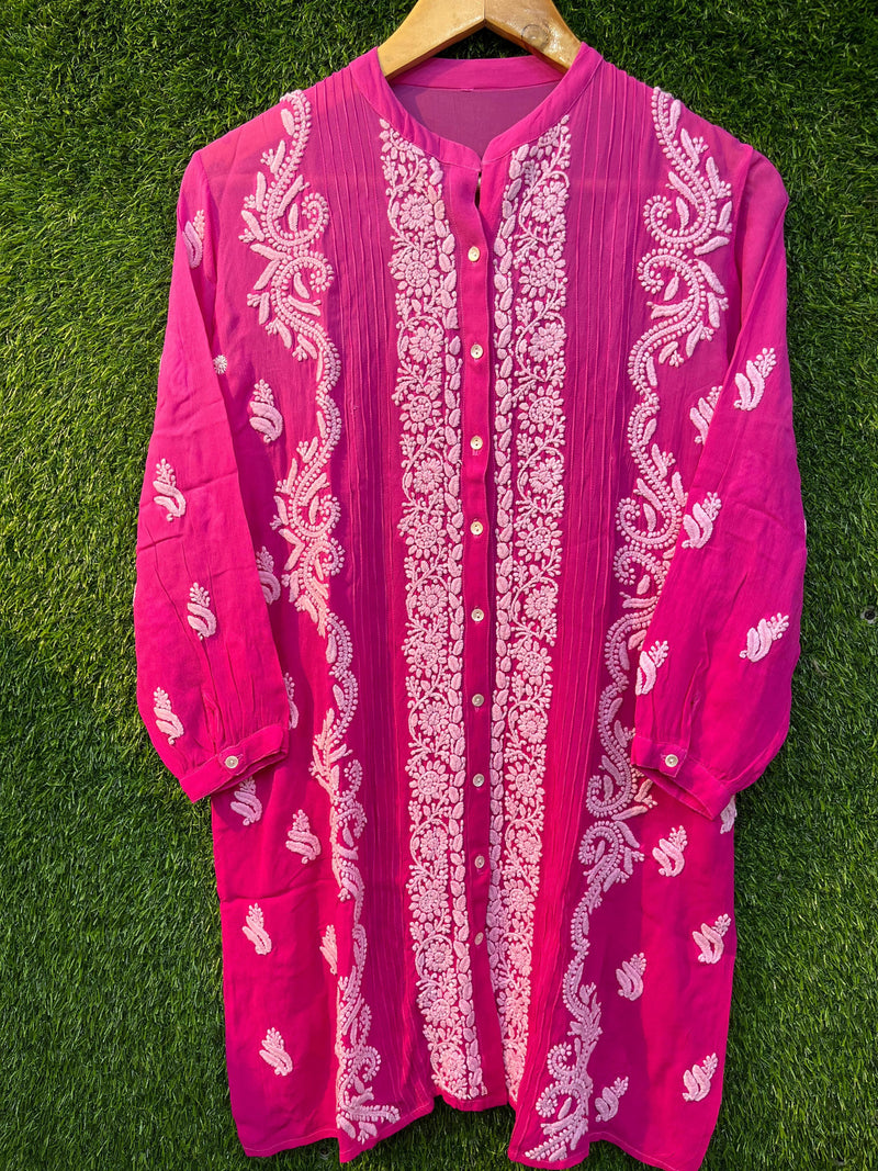 Pure Georgette Chikankari Shirts