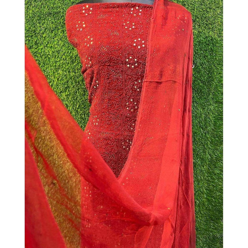 Pure Viscose Georgette Full Suit